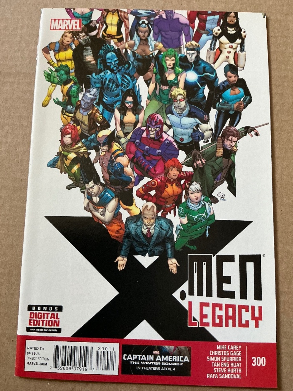 Marvel Comics X-Men Legacy Issue 300 Variant Cover